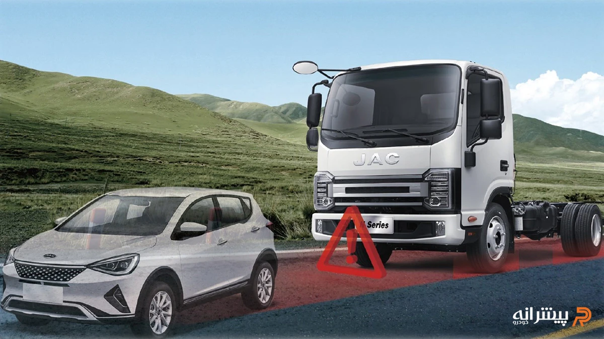 ترمز کامیونت کمپرسی ۶ تن جک آرین دیزل JAC N60 D
