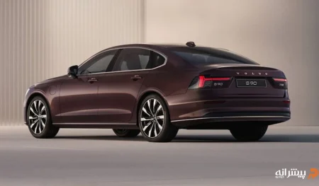 عقب ماشین وولو S90