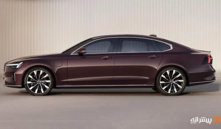 نمای کناری وولو S90