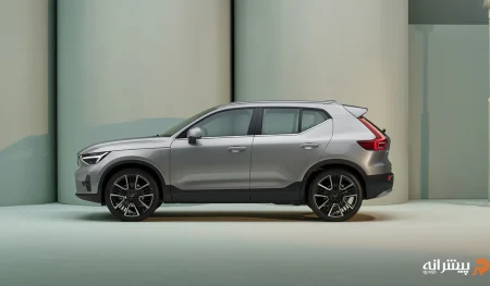 نمای کناری ولوو XC40