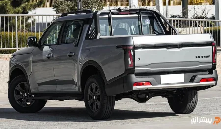 نمای عقب پیکاپ دانگ فنگ Z9